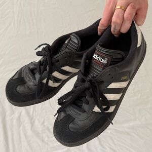 Adidas black sambas